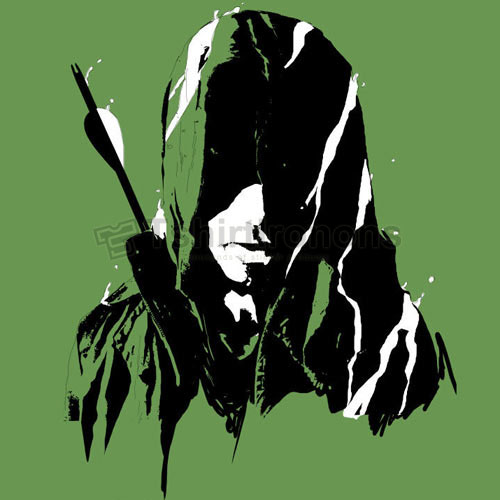 Green Arrow T-shirts Iron On Transfers N4969 - Click Image to Close